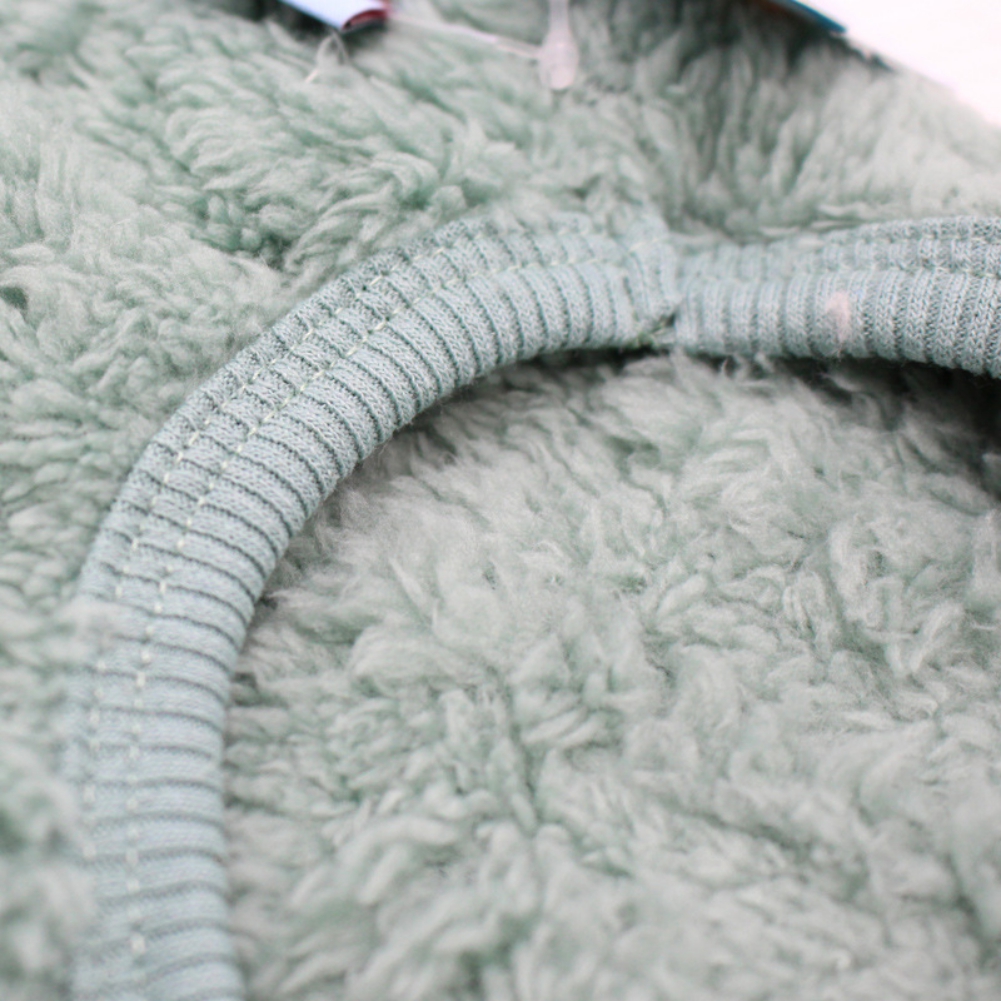 Pet Fleece Pullover Dog Clothes Cute Double-sided Puppy Kitten Coats Sweater for Small Medium Dogs Cats Warm Winter Pet Outfits