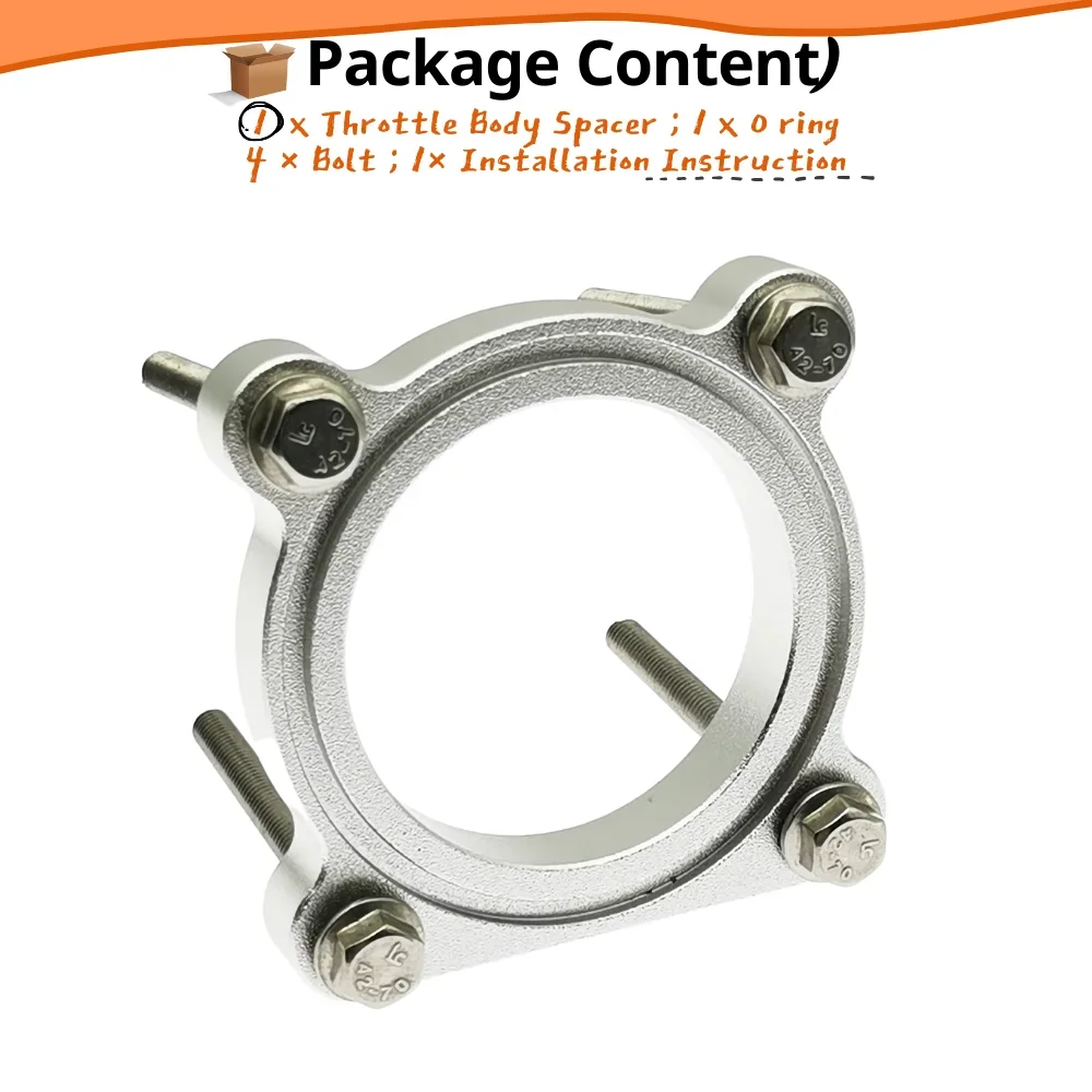 Throttle Body Spacer for Toyota Corolla Cross ZVG11 ZVG15 2ZR-FXE 2020-2023 Gasket Horsepower Torque Enhancement Upgrade Qty(1)