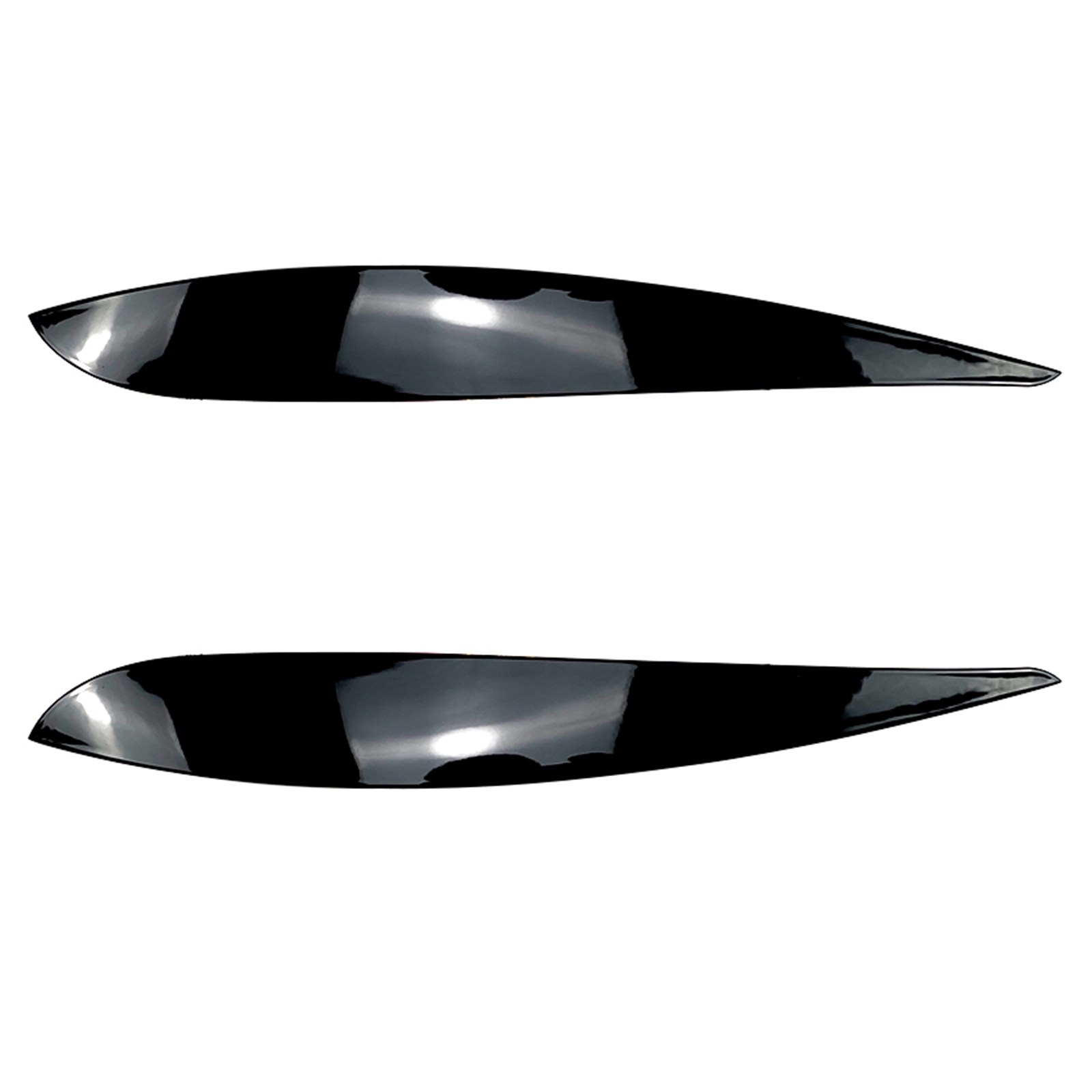 For Volkswagen VW Polo MK4 9N 9N3 2005 2006 2007 2008 2009 Headlight Eyelid Eyebrow Trim Front lamp Lid Cover Brow Sticker