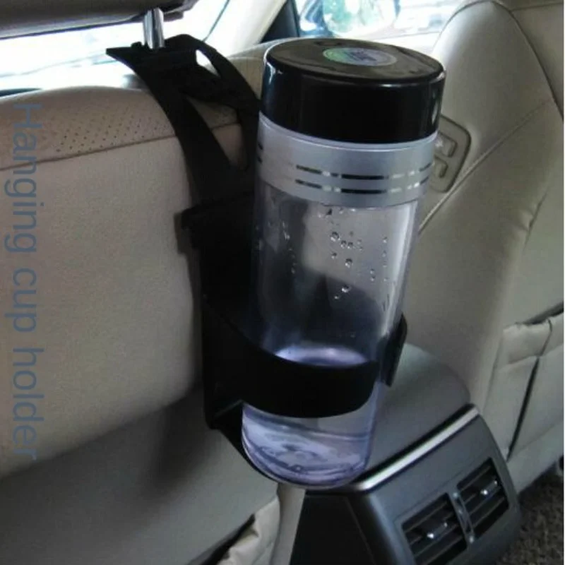 Car Cup Holder Seat Back Hook Hanging Mount Headrest Drink Container Water Bottle Holder Interior Organizer Storage Bracket