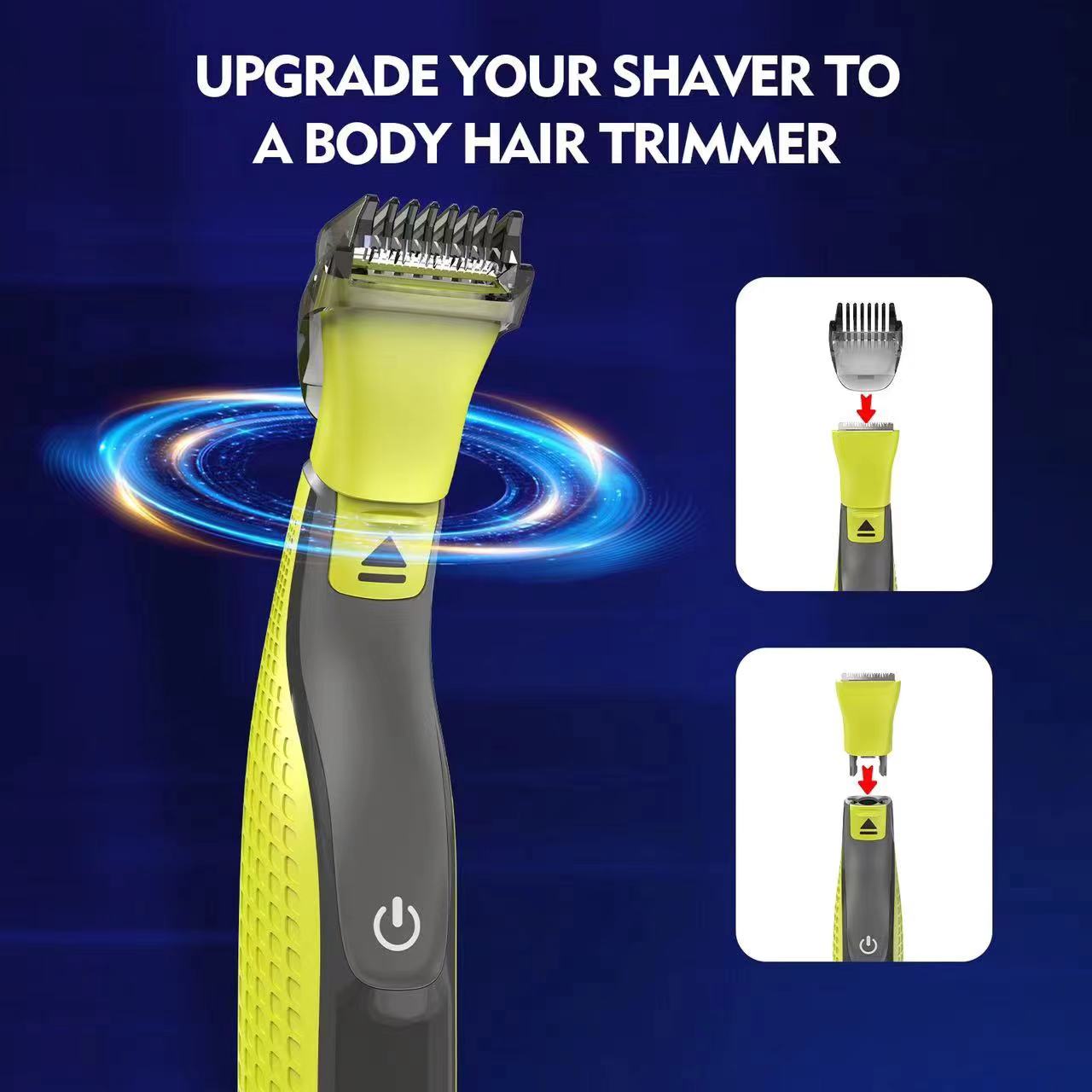 Comb Shaver Replacement Heads Beard Trimming Comb Applicable for One Blade QP2630/QP2520/QP2834/QP6531/QP6520/QP6510
