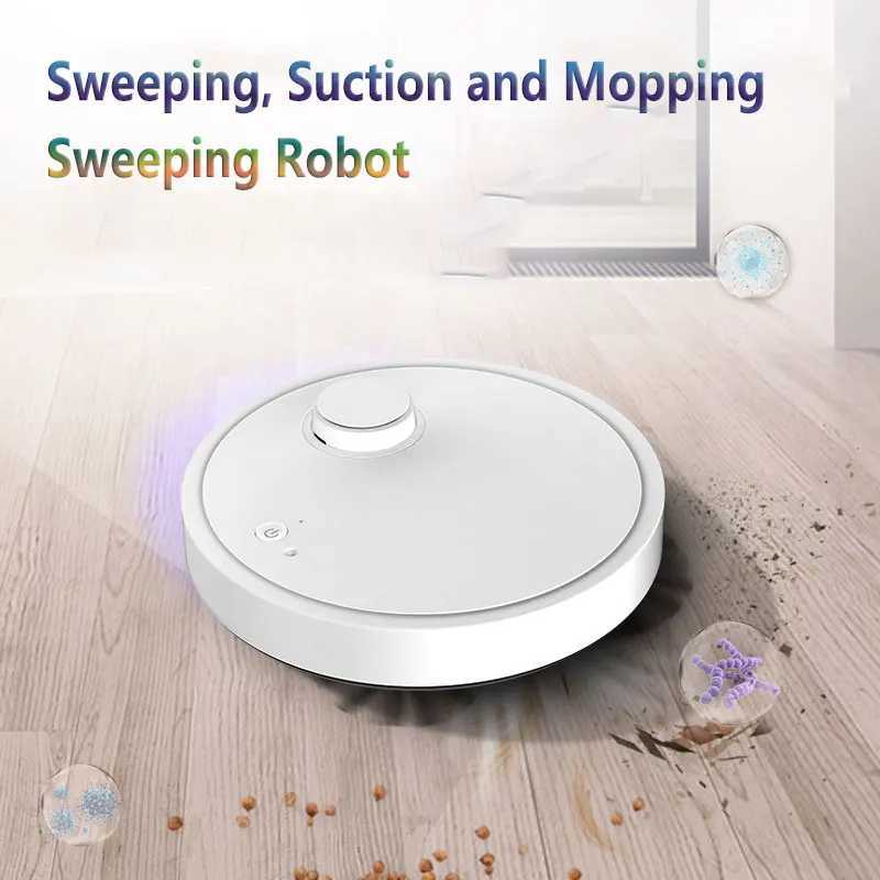 Robotic Vacuums Automatic Robot Vacuum Cleaner 3-in-1 Smart Wireless Sweeping Wet And Dry Ultra-thin Cleaning Machine Mopping Smart Home J240518MDWZWP