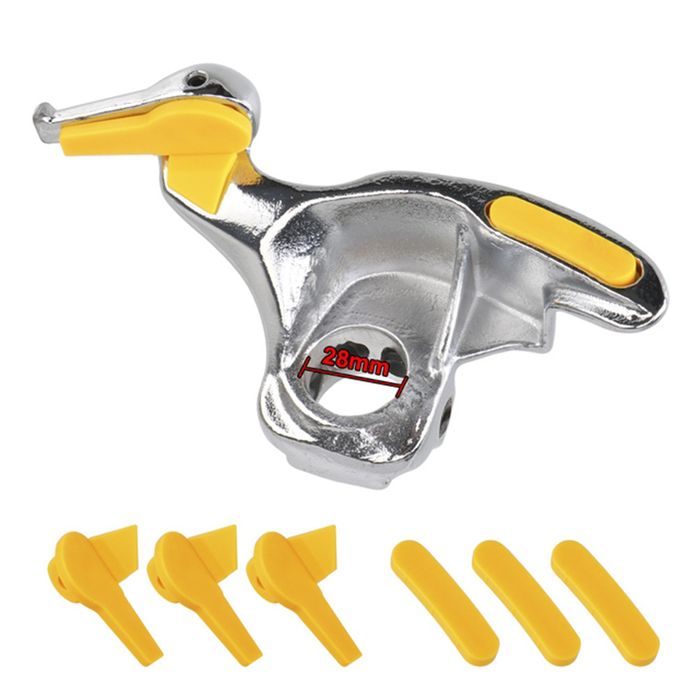 Tire Repair Tool Tyre Changer Tire Changer Accessories Universal Opening 12 Pcs Head Duck Insert Rim Protector