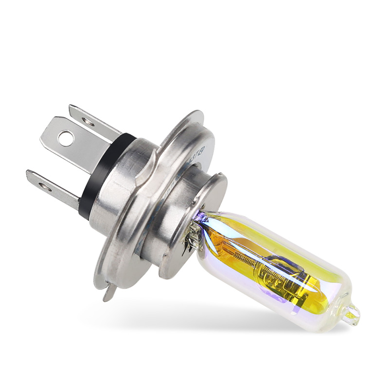 2pcs H4 Halogen Bulb 12V 60/55W P43T 2300k Golden Yellow Car HeadLight H4 55W High Low Beam Halogen Car Styling