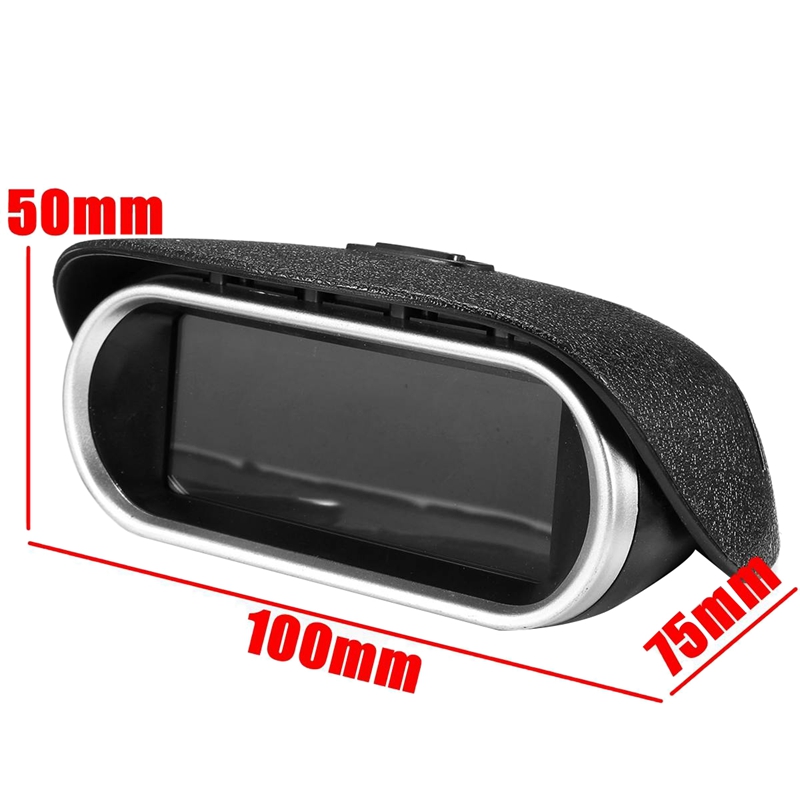 Car Universal 50-9999RPM Tachometer LCD Digital Display Engine Tachometer Boat Truck LCD Sn RPM Meter
