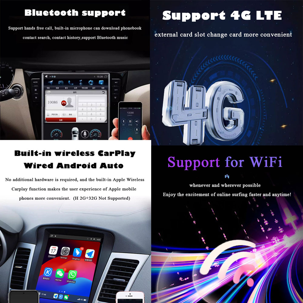 Android13 for Chevrolet Captiva 2006-2012 Car Intelligent System Radio Multimedia Video GPS CarPlay Auto Bluetooth WIFI 9.7inch