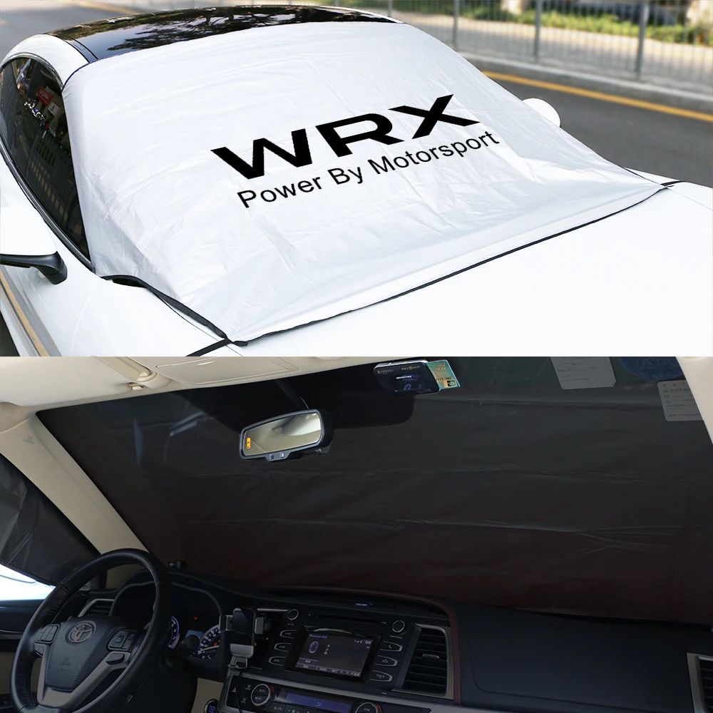 Car Front Window Sun Shade Cover Windshield Sunshades Auto Accessories For Subaru Forester XV Outback Legacy BRZ Ascent