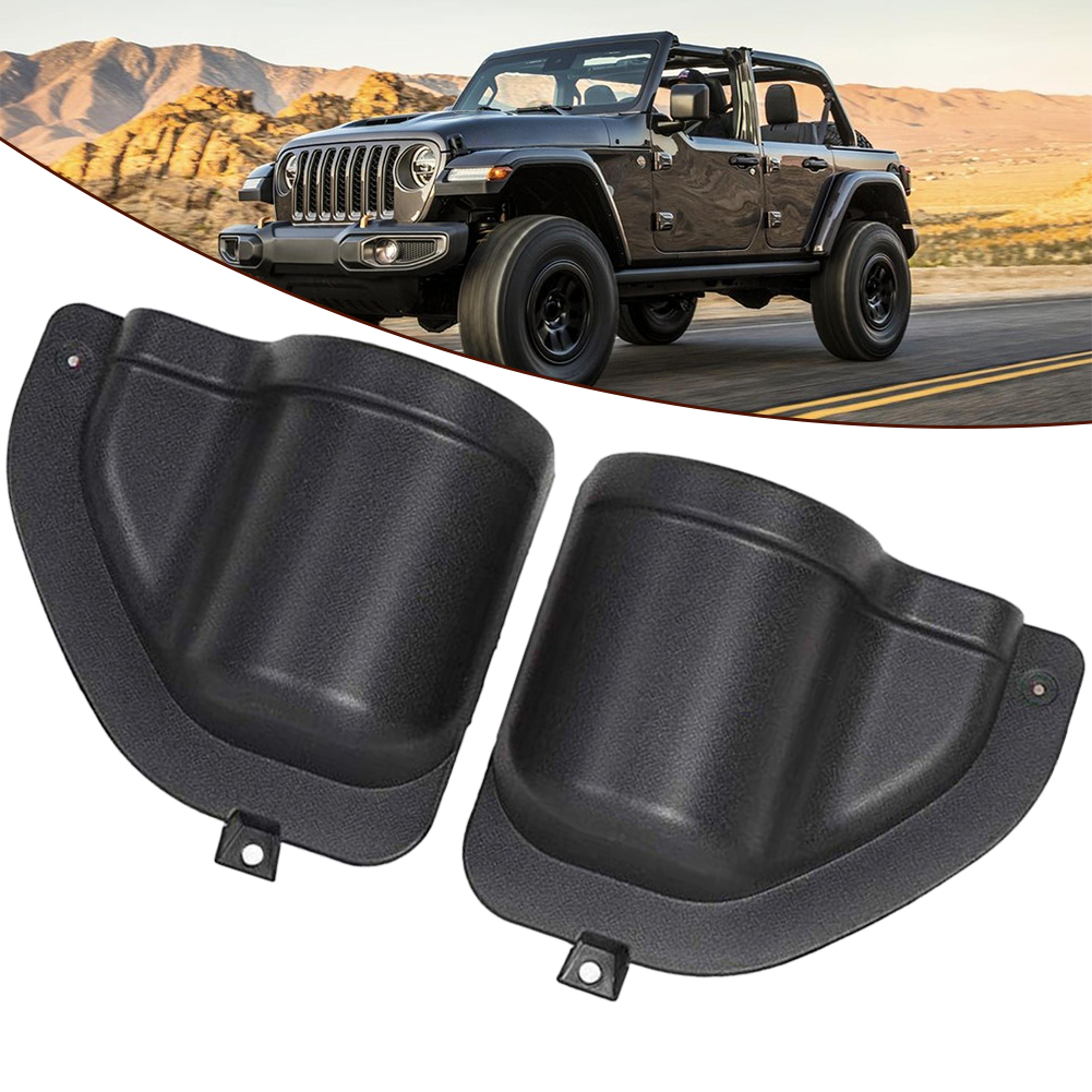 2X Auto Front Door Pocket Storage Box For Jeep Wrangler JL 2018 2019 2020 2021 2022 2023 2024 Stowing Tidying Accessories