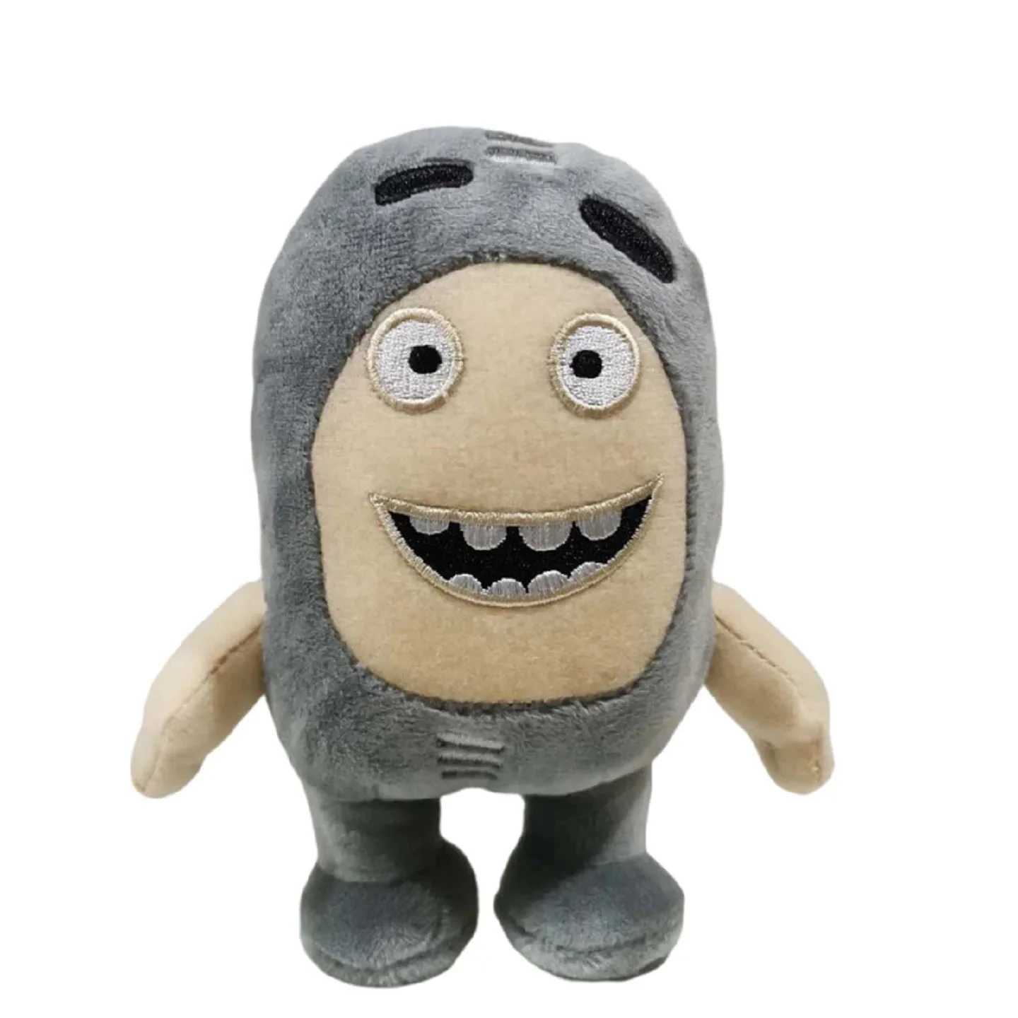 Stuffed Plush Animals 8pcs/Lot Oddbods Cartoon 18CM Fuse Jeff Newt Odd ZEE Bods Stuffed Plush Toy Doll For Kids Gifts PP Cotton Home Decoration Q24052