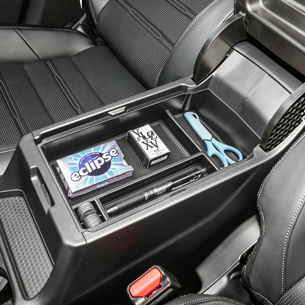 SixthSmoy Center Console Organizer For Honda CRV 2023 2024 Car Interior Accessories ABS Armrest Storage Box Insert Tray Case
