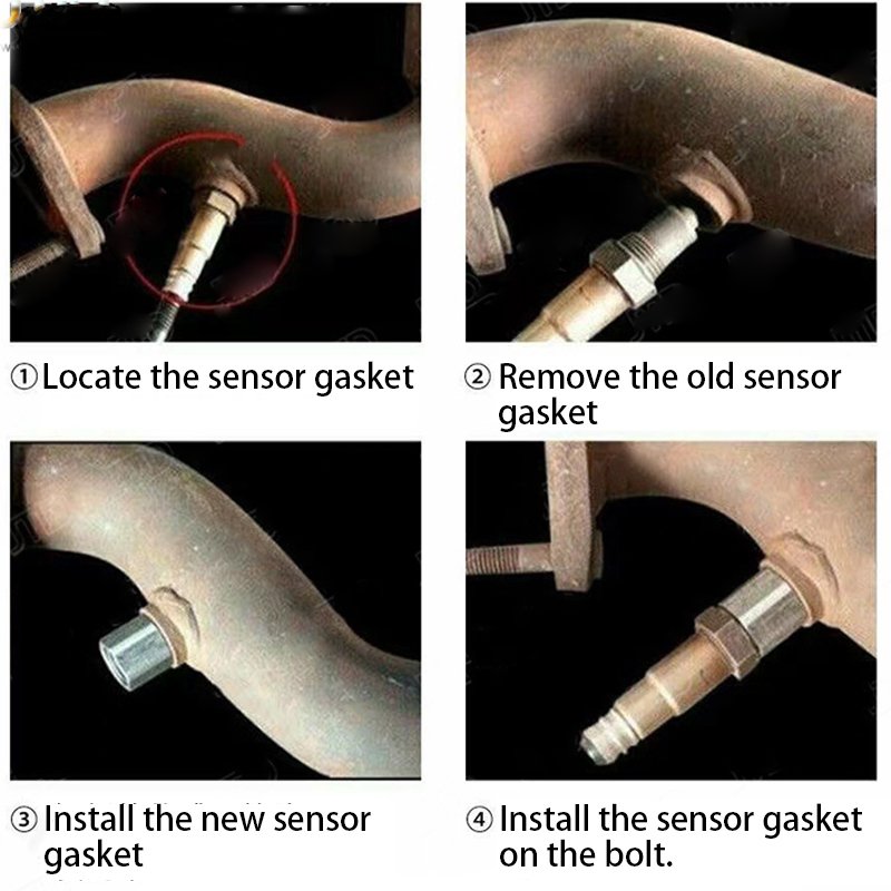 M18X1.5 Mini O2 Sensor Exhaust Gas Oxygen Sensor Automobiles Sensors Car Fix Check CEL Eliminator Check Engine Light