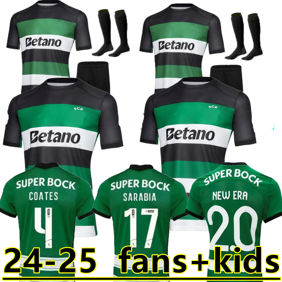 24 25 Soccer Jerseys Lisboa Sporting CP Lisbon Special Jovane RONALDO Sarabia Vietto ACUNA 2024 2025 Maillot Jersey Clube De Home Blue Football Shirt Men Kids Kit