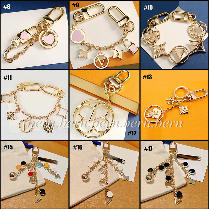 Dropship Fashion Key Chain Rings Car Keychains for Men and Women Keychain with Gift Box