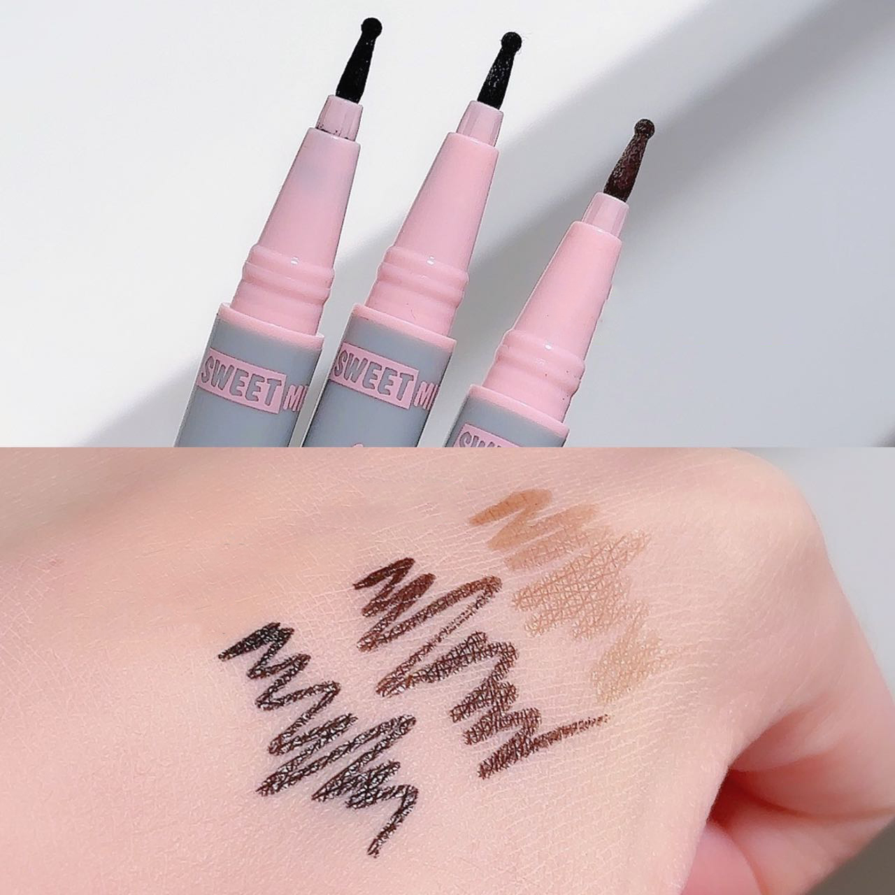 Face Fake Freckles Pen Natural Liquid Tear Mole Pen Amber Brown Dot Spot Concealer Pen Lifelike Cheek Spots Tint Makeup Tool