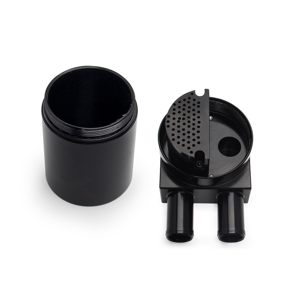 Universal Car Engine Reservior Oil Catch Can Tank Aluminum Alloy High Polished Fit For BMW N54 335