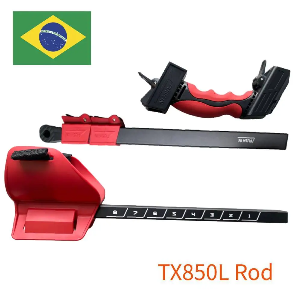 Metal Detector Accessories Components TX850L ( Rod,Control Unit and Coil) Explorer Searcher Brazilian National Special