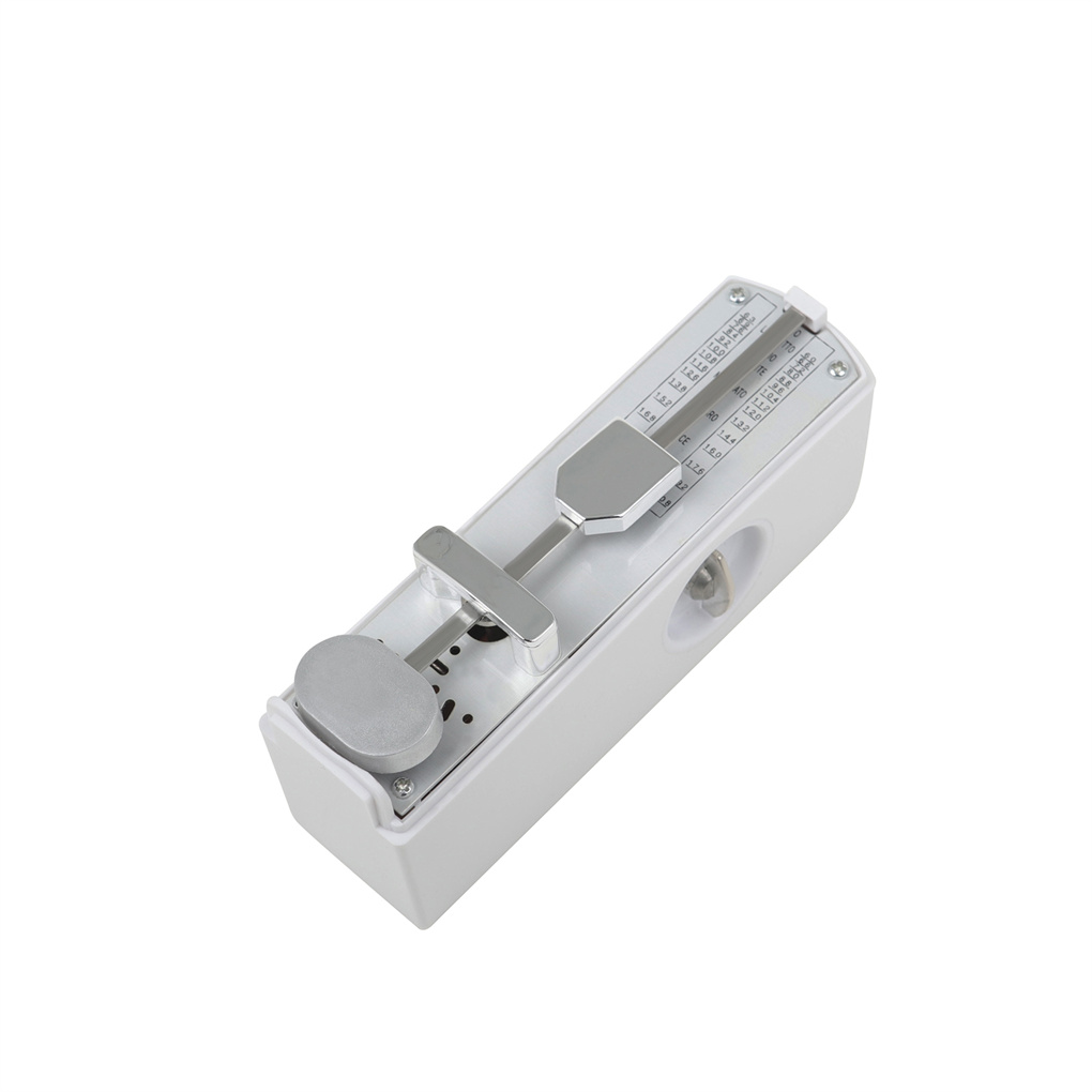 Guitar Metronome Mechanical Adjustable Universal Electric Musical Instruments 60-208 Beat Training Part Trainer White