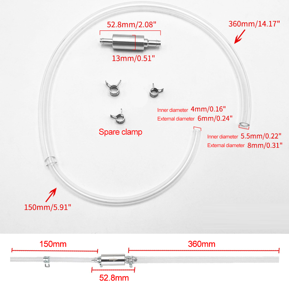 Car Motorcycle Brake Hose Bleeding Oil Change Pump Tool Bleeder Fluid Hose Hydraulic Clutch Valve Tube Pit Dirt Bike Accessories