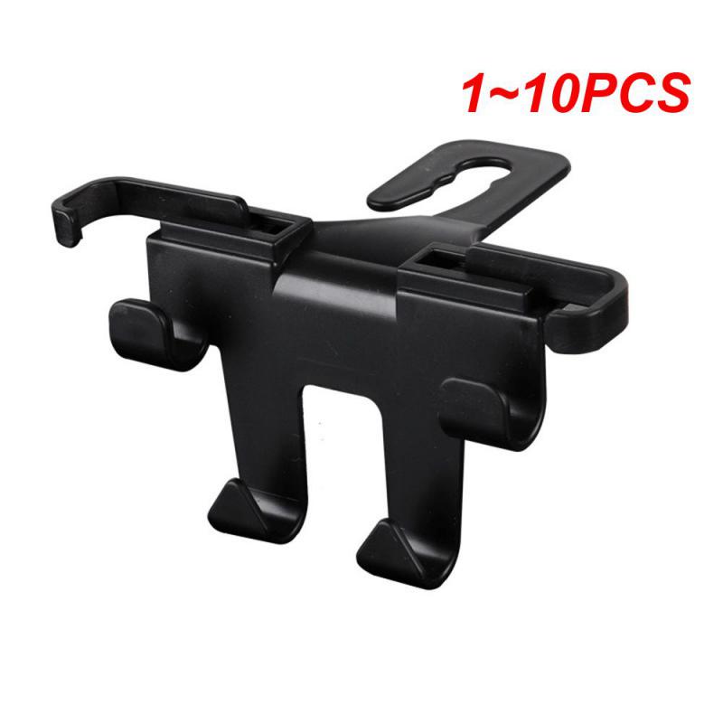 1~10PCS Car Bracket Multifunctional Hook Mobile Phone Holder Rear Seat Back Creative Car Mounts Storage Hook Car Decoration