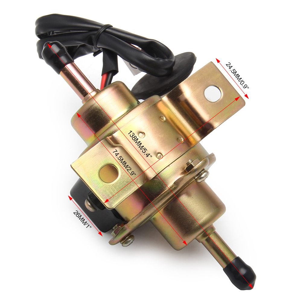 Car Electronic Fuel Pump 12v 1.0-1.3a 0.03mpa-0.04mpa 110l/h Ep-500-0 External Pump Modified Universal Parts