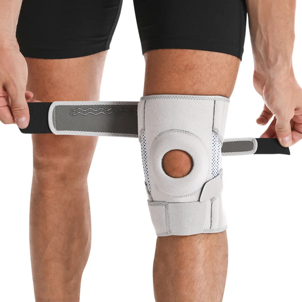 AOLIKES 1PCS Knee Brace with Side Stabilizers Patella Gel Pads for Pain Support and fast recovery men women 240522