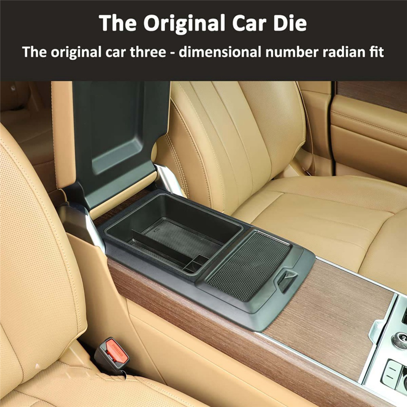 For Land Rover Range Rover Sport/Vogue 2023 Center Console Armrest Storage Box Organizer Tray - No Refrigerator Version
