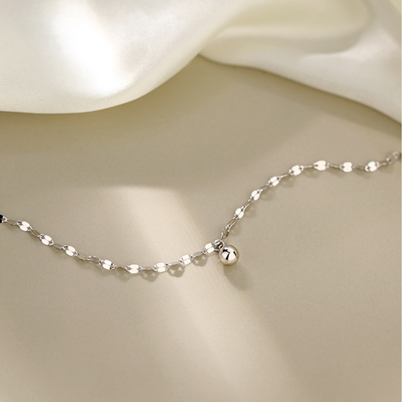 New Classic Simple Small Round Ball Bead Anklets Foot Chain for Silver Gold Color Ladies Ankel Bracelet Women Jewelry Gifts