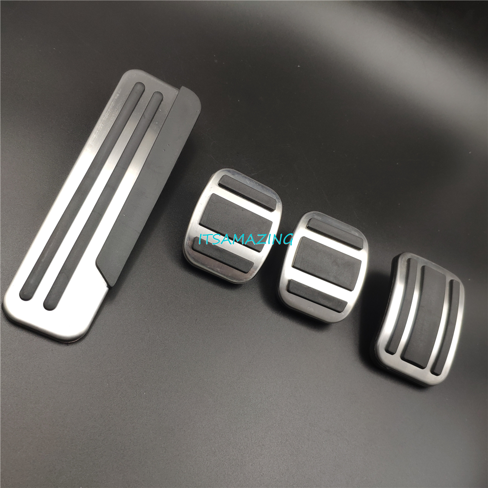 Car Aluminium Modified Pedal Kit For Peugeot 308 308s 408 3008 5008 gt Gas Brake Antiskid Metal Pad Cover,Decorative Accessories