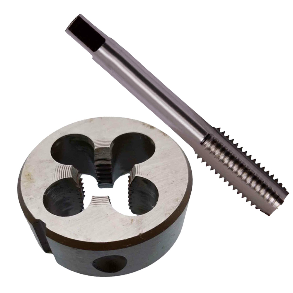 Metric Die Thread tap Right Hand Set Tool Accessory Equipment High Speed Steel M13x1.25mm Metalworking Industrial