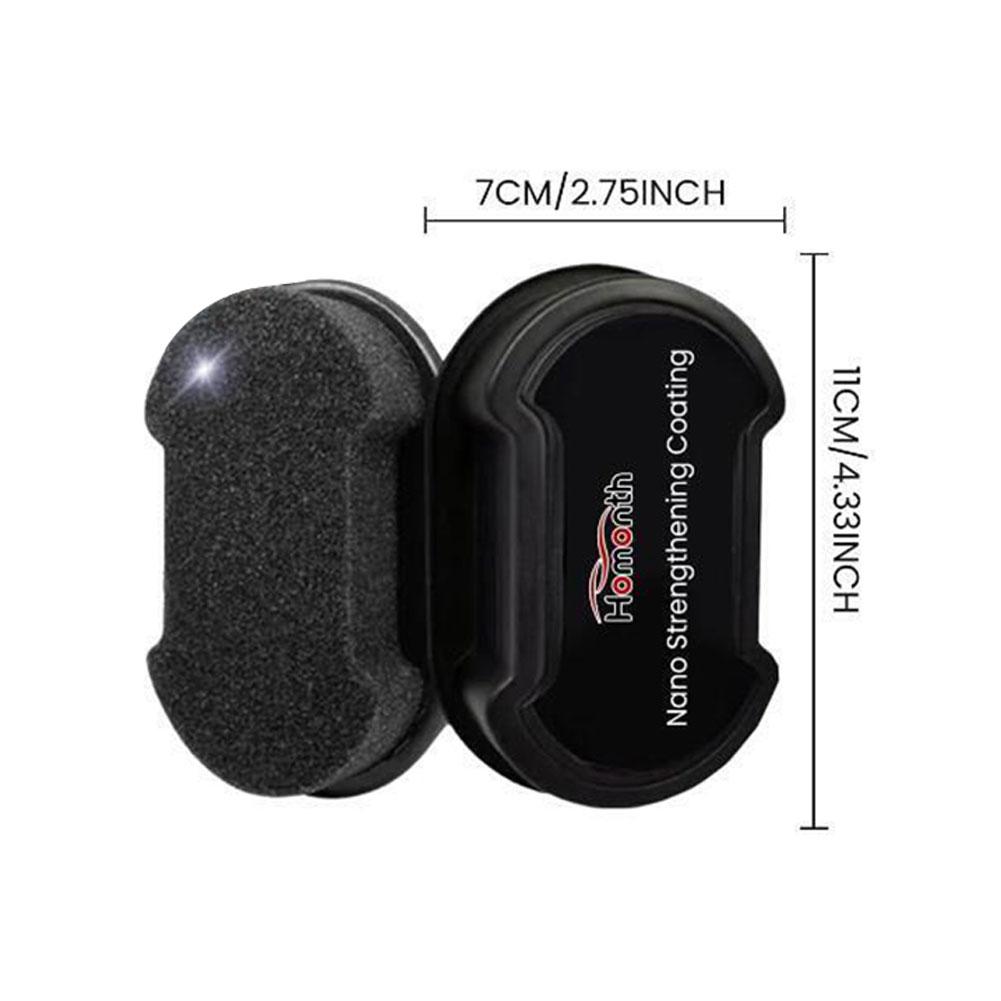 Nano Coat One Way Mirror For Windows Car Rearview Mirrors Sponge Cleaning Brush Car Interior Cleanning Sponge