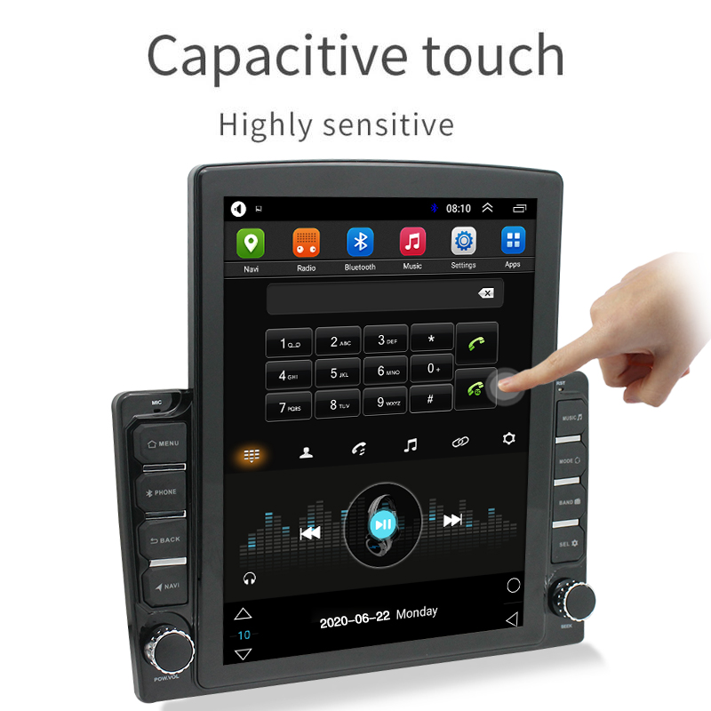 9.7" Car Player For Mitsubishi Outlander 2012-2018 Carplay Tesla Auto Style Vertical Multimedia Video Radio GPS Stereo Head Unit