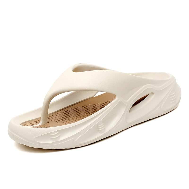 Men Flip Flops Outdoor Indoor Slippers Thick Soft Sole Men Beach Sandals Comfortable Non-slip Home Men Women Slippers Flip Flops