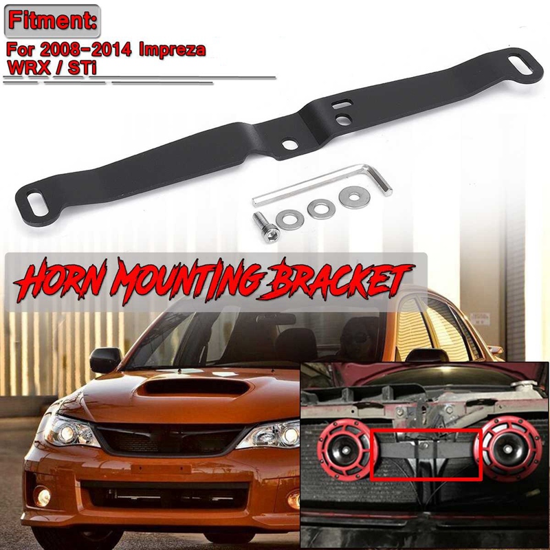 Behind The Grille Twin Horn Bolt-On Mounting Bracket For Subaru Impreza /Sti 2008-2014