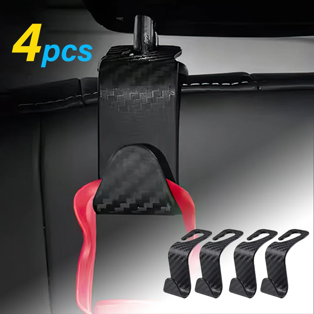 4pcs/set Car Hooks Clips Seat Universal for MINI Cooper Countryman F55 F56 F60 R55 R60 Auto Holder Fastener Hangers Interior