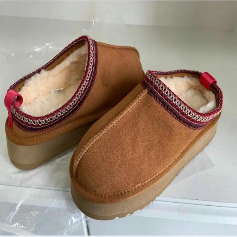 Australia Women Boots Designer Tasman Slippers Tazz Mustard Seed Classic Ultra Mini Platform Snow Boot Sheepskin Shoes Fur Suede Womens Winter Ankle Booties 35-45