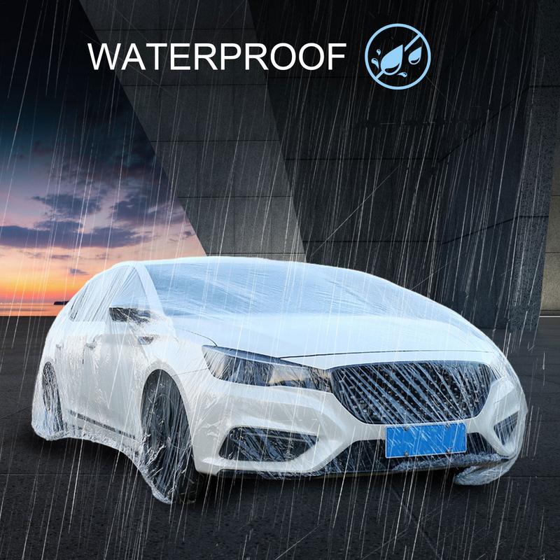 Universal Transparent Car Cover Awning Tent for car trucks Windproof Water Resistant Tent Auto Full Cover Sun Shade Protection