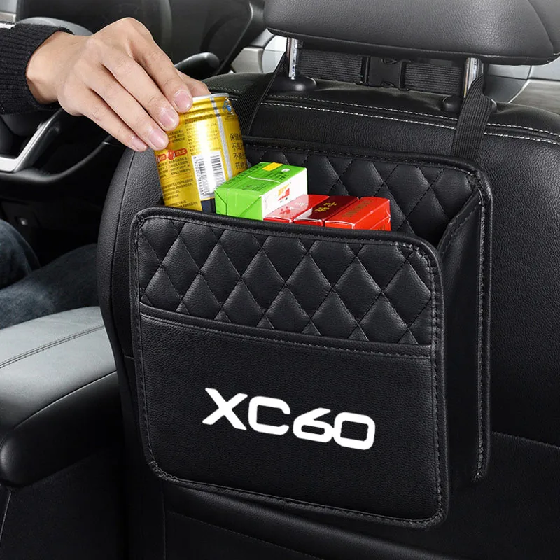 Car Organizers and Storage Front Seats Filler Organizer Storage Bag Hanging Bag for XC60 Car Accessories Seat Organizer