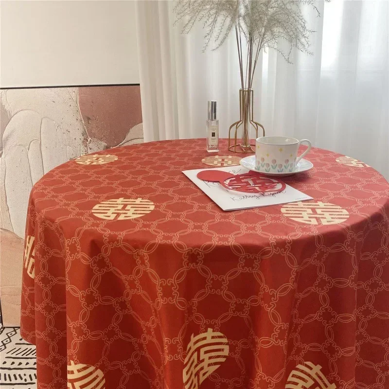 Cocina Table with Rectangular Anti Fouling Tablecloth BJCE01