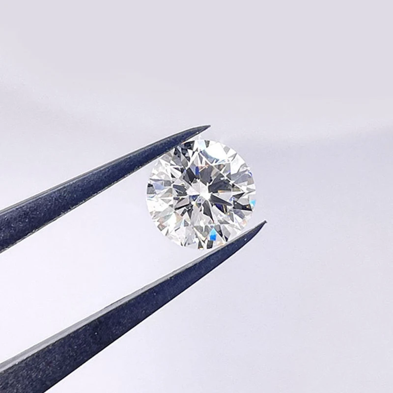 0.3-5ct Round Lab Grown Diamond HPHT IGI Certificate 3EX D/F Color VVS1 Clarity Diamond Gems