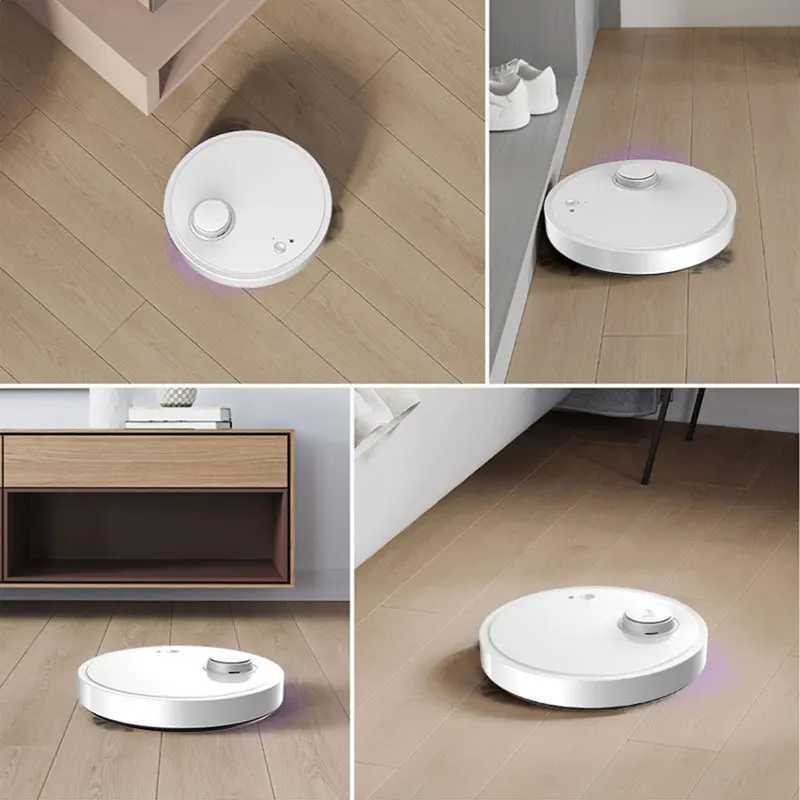 Robotic Vacuums Automatic Robot Vacuum Cleaner 3-in-1 Smart Wireless Sweeping Wet And Dry Ultra-thin Cleaning Machine Mopping Smart Home J240518MDWZWP