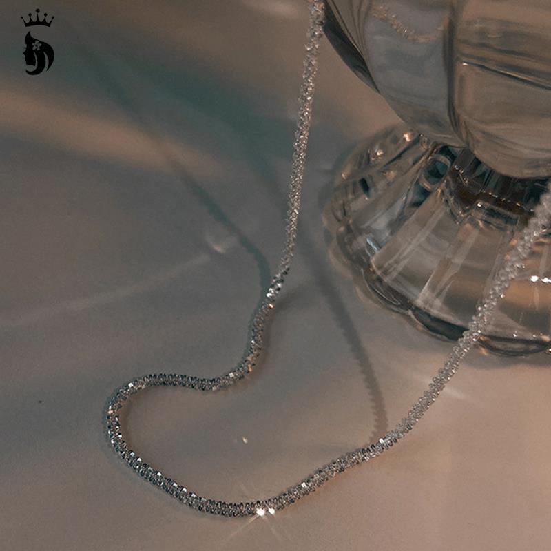 Sparkling Anklet Summer Temperament Light Luxury Niche Design Sparkle Starry Beach Anklet Bracelet Necklace Jewelry Gift