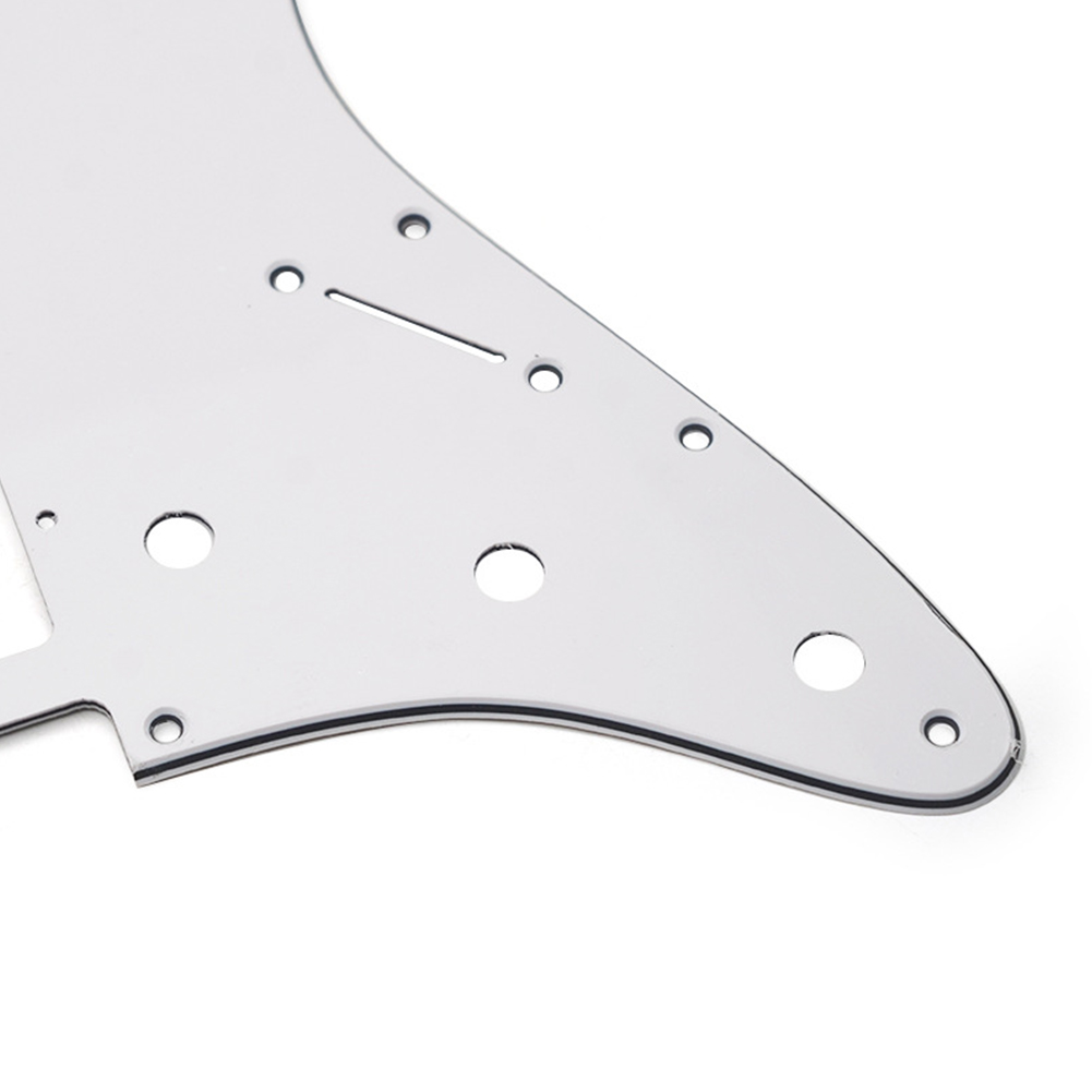 Guard Guitar Pickguard Musical Instruments For Strat SQ Style Guitar Pvc 3 Ply 11 Holes Guard Double Pickguard Hsh Double Single