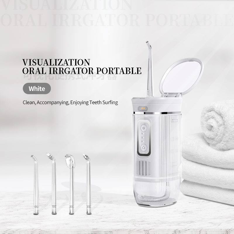 MKJS Oral Irrgator Teeth Whitening 360°Clean Your Teeth white bule pink color Teeth Punch
