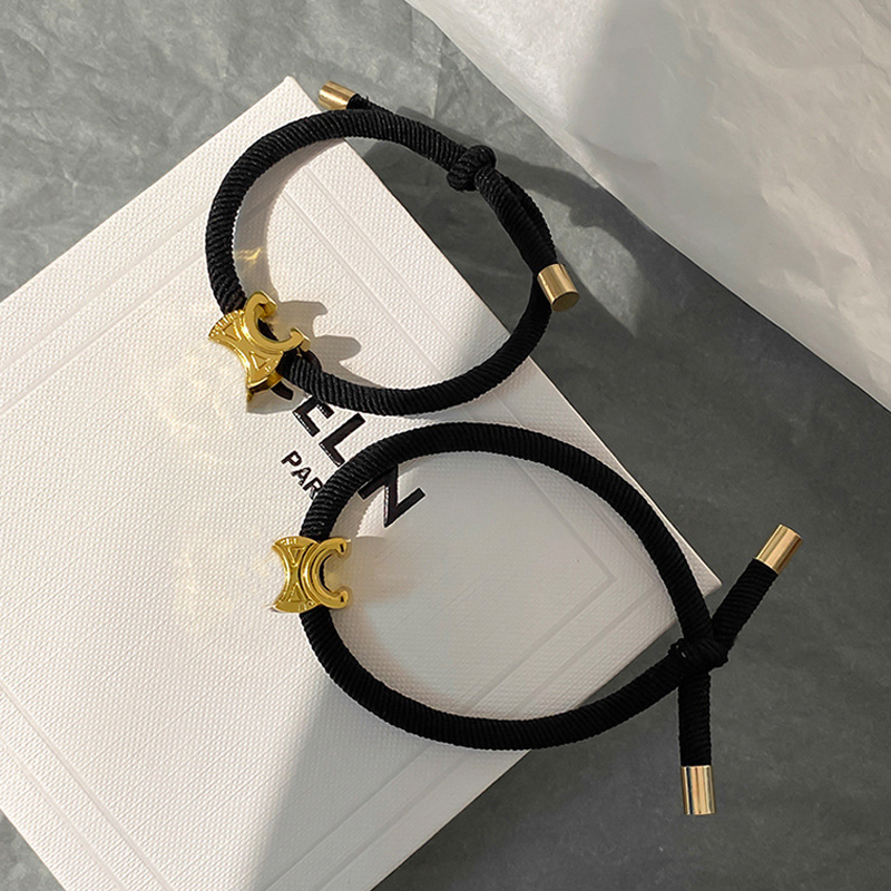 Women Girl Letter Elastic Hair Rubber Bands Cute Hair Ties for Gift Party Fashion Hair Accessories