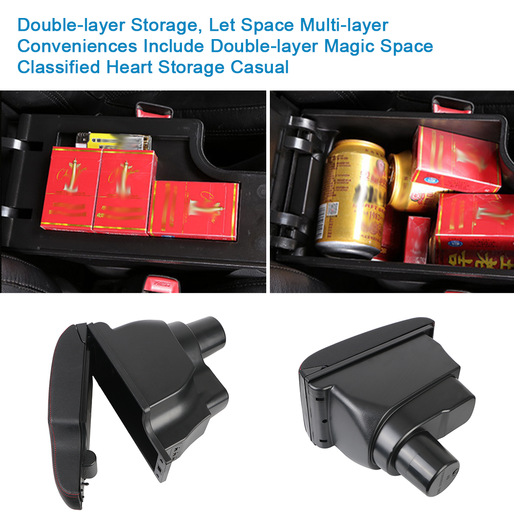 Car Armrest For Kia Rio 4 Rio X-line 2017-2021 Arm Rest Box Auto Storage Box Interior details Accessories Retrofit Parts
