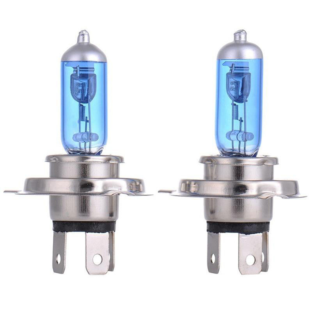 Car Headlight Bulbs H4 100W 12V Super Bright White Halogen Bulb Lamp Car Lights Auto High Power Fog Lights Lamp Auto Accessories