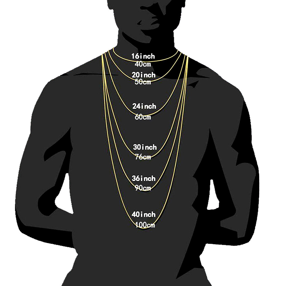 18K Gold Miami Cuban Link Chain Necklace For Men Punk Gold Chains Stainless Steel Choker Necklace Hip Hop Jewelry Gift 5Mm 16-30