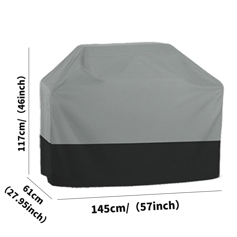 Outdoor Grill Cover Waterproof Barbecue Cover Garden Weber Heavy Furniture Cover 210T Cloth Gas Charcoal Electric Grill Cover