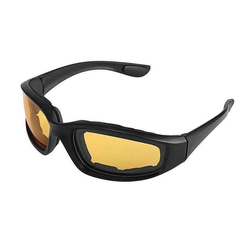 Motorcycle Wind Sand Riding Glasses Anti-Glare Polarized Night Driving Lens Outdoor Sunglasses