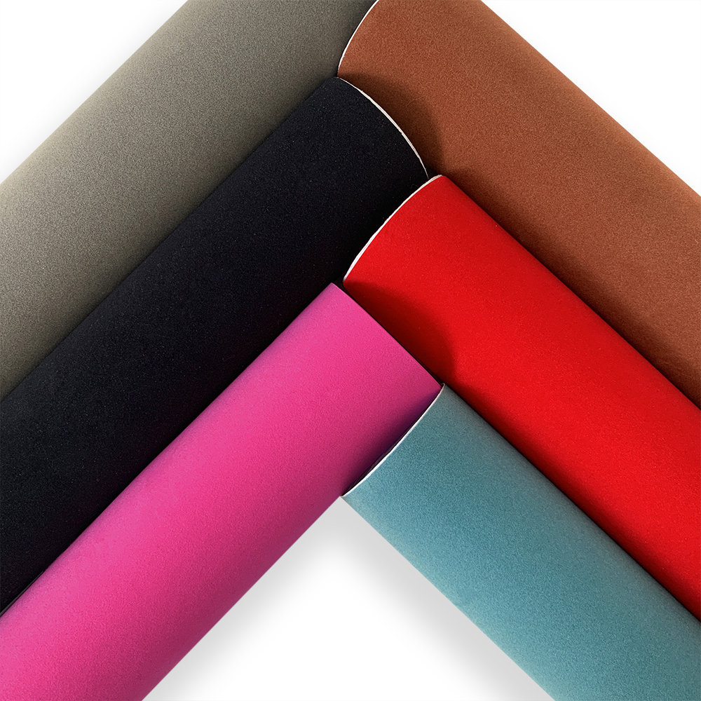 Car Velvet Film Suede Fabric Vinyl Car Wrap Bike Console Computer Laptop Skin Motorcycle Self Adhesive Velvet Film